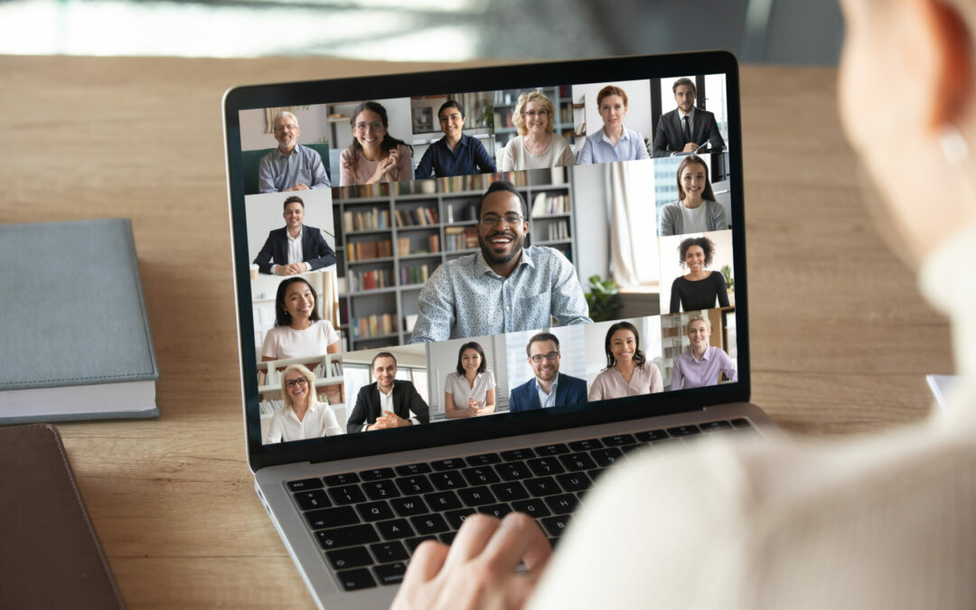 Employee video conferencing